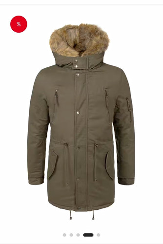 Behype herren parka - herren,