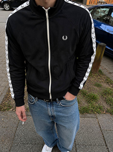 Fred perry sweater with - perry, logo