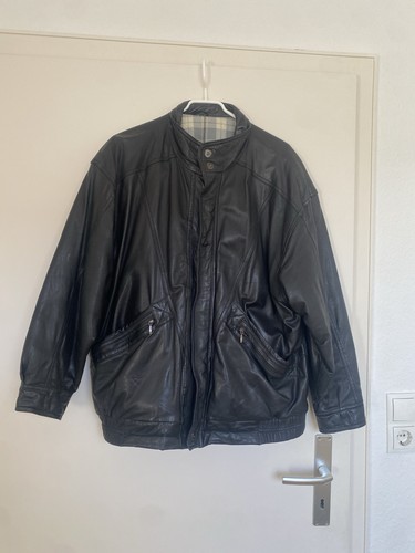 Blouson lederjacke schwarz - lederjacke, l,