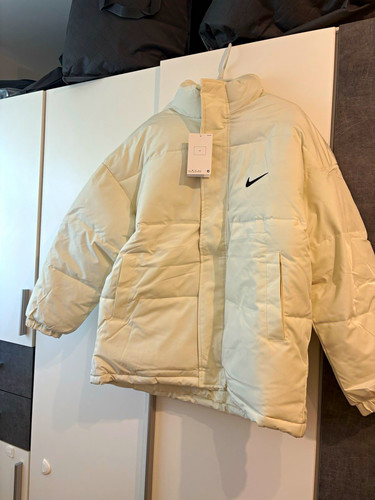 Nike steppjacke creme unisex - steppjacke,