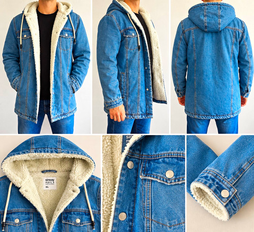 Jeansjacke - , hellblau)