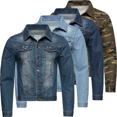 Rock creek herren jeansjacke - creek,