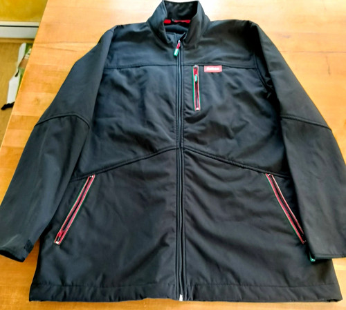 Raben herren jacke schwarz - raben, rot