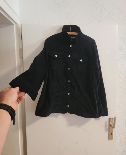 Vintage 90s jeansjacke schwarz - vintage,
