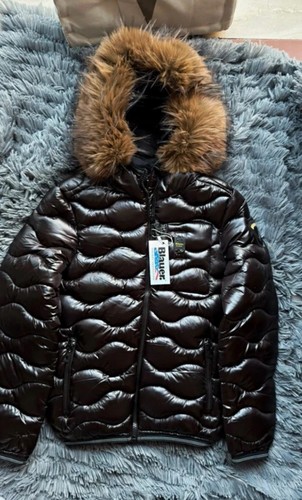 Blauer usa daunenjacke neu mit - blauer,