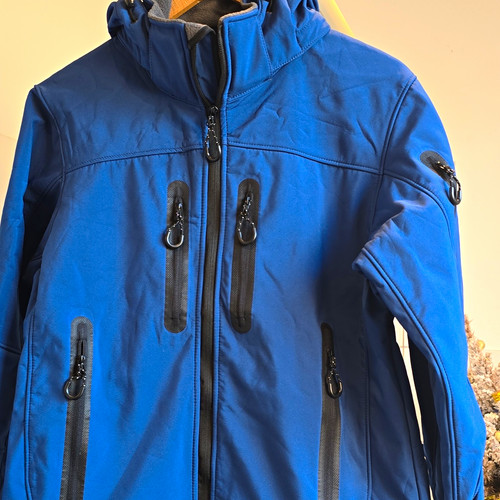 Herren steppjacke blau - blau, s