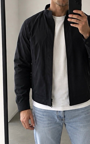 Herren jacke schwarz - m,