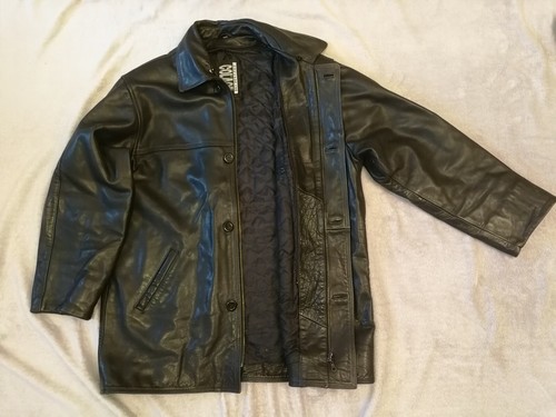 Herren ledermantel schwarz - herren-ledermantel,